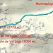 <b>Tracciato GPS Cima de Val Loga.</b>