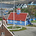Sisimiut und im Hintergrund der Hafen