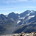 Traumhafte Aussicht vom Gipfel des Piz Corvatsch!