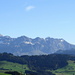 Die nördliche Alpsteinkette, von der Züblisnase aus gesehen