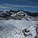 Blick vom Aufstieg zum Hohmad Richtung Berner Oberland