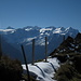 Blick vom Erzegg-Grat Richtung Berner Oberland