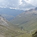 Blick ins Val da Fain mit Alp La Stretta.