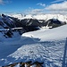 Aufstieg zur Gailspitze - Schneeverwehungen<br />