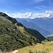 jenseits der Weg von der Alpe di Dros hinab, der in der Landeskarte fehlt