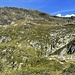 alternativ hätten wir auch da drüben runtersteigen können - unten Alpe di Sprügh, wo wir auf die andere Route kommen werden