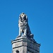 Der Löwe von Lindau empfängt am Hafen die Schiffe