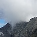 Wollbachspitze und Hollenzkopf verstecken sich im Nebel