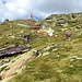 Indicazioni sul percorso: raggiungere Alpe Chilchalp, poi ometto sopra i due ruscelli come da foto