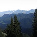 Tegernseer Berge,in der Mitte der Wallberg