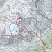 Route von der Capanna Piansecco zum Chüebodenhorn