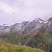 Der Weg zur Kuhhaut vom Timmeltal (von Vorderer Sajatspitze)