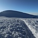 Blick vom Veintimilla zum Hauptgipfel Máxima oder Whymper summit