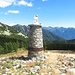 Monumento ANA (Associazione Nazionale Alpini) all'Alpe di Monscera.