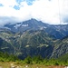 Vista sul versante svizzero dal Passo di Monscera.