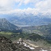 Blick Richtung Brig und Berner Alpen