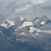 Berge der Berner Alpen im Zoom