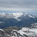Blick zu den Urner Alpen mit Rhonegletscher