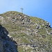 Gipfelkreuz des Corno Talli im Zoom