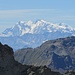 Monte Rosa im Zoom; rechts dahinter Liskamm
