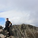 Auf dem Maлкa Mусала (Malka Musala; 2902m) - meinem dritten Gipfel an diesem herrlichen Tag in den Bergen Bulgariens! <br /><br />Im Hintergrund ist der breite Gipfel des Mусала (Musala; 2925,3m)