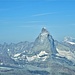 Das Matterhorn ist zu sehen. 