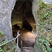 Der Eingang der Ludwigshöhle.