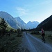 Morgendliche Radtour ins Karwendeltal