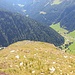 Abstieg von der Roten Spitze (rechts Unterstalleralm, links Oberstalleralm)