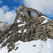 Rückblick zur "Klettersteigpassage". Den hinteren Gipfel vom Schwandergrat werde ich noch im Anschluss besuchen.