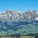 Ausblick vom Rüggli zum Alpstein