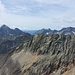 Blick zu den hohen Gipfeln der zentralen Schobergruppe.