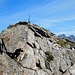Jörihorn (2845 m)<br />Der ausgesetzte Gipfelanstieg erfolgt auf der linken Seite der Felsen