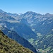 Blick vom Alppass in Weisstannental