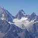 Aiguilles Argentière et Chardonnet, glacier de Saleinaz