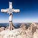 Das schöne Gipfelkreuz der Hochfrottspitze