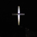 Gespenstisch: das erste Kreuz bei P. 2913 auf dem Sparruhorn NE-Grat