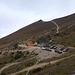 Blick auf das Refugio del Volcán Pichincha