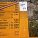 Der Steig nach Wilderswil ist wegen Felssturzgefahr gesperrt!