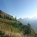 Direkter Weg am Grat entlang