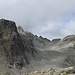 Das Gipfelziel Igl Danclér links im Bild.