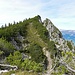 Der Alpspitz mit seinem markanten Gipfelkreuz
