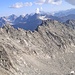 Blick vom Sidelenhorn. links Grosses Furkahorn, dessen Gipfelaufbau mir schwierig zu erklimmen scheint!