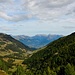 Blick von der Cleuson Staumauer