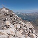 Der Ausblick vom Gipfel Monte del Forno reicht in alle Richtungen weit