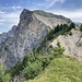 eindrückliche Fels-und Gipfelformationen Richtung Montalin ...