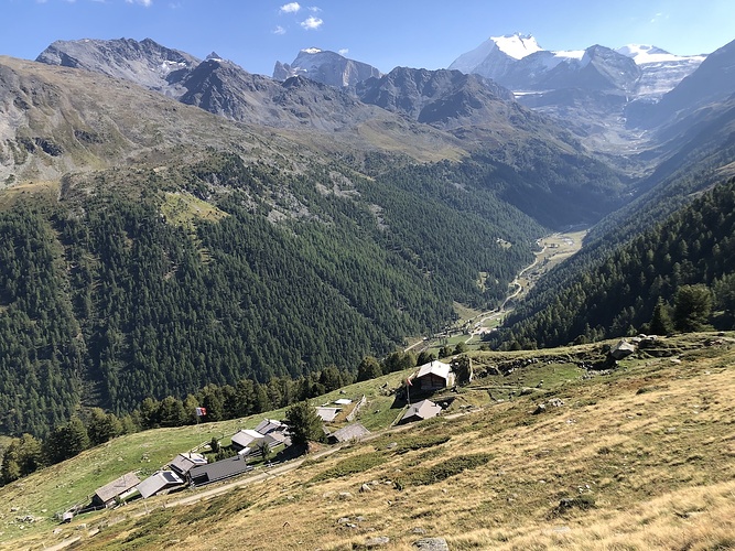 Blick ins hintere Turtmanntal Fotos