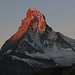 Matterhorn 7:00 Uhr