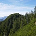 Rückblick auf Gipfel Rauheck 1636 hm