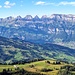 Blick über die Kleinberger Alp Gampergalt 1611m zu den Churfirsten